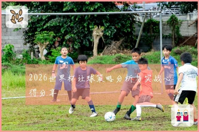 2026世界杯让球策略分析与实战心得分享